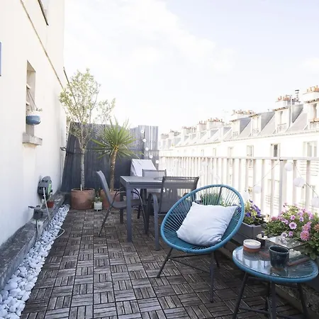 Apartamento Superb With Sunny Terrace Paris